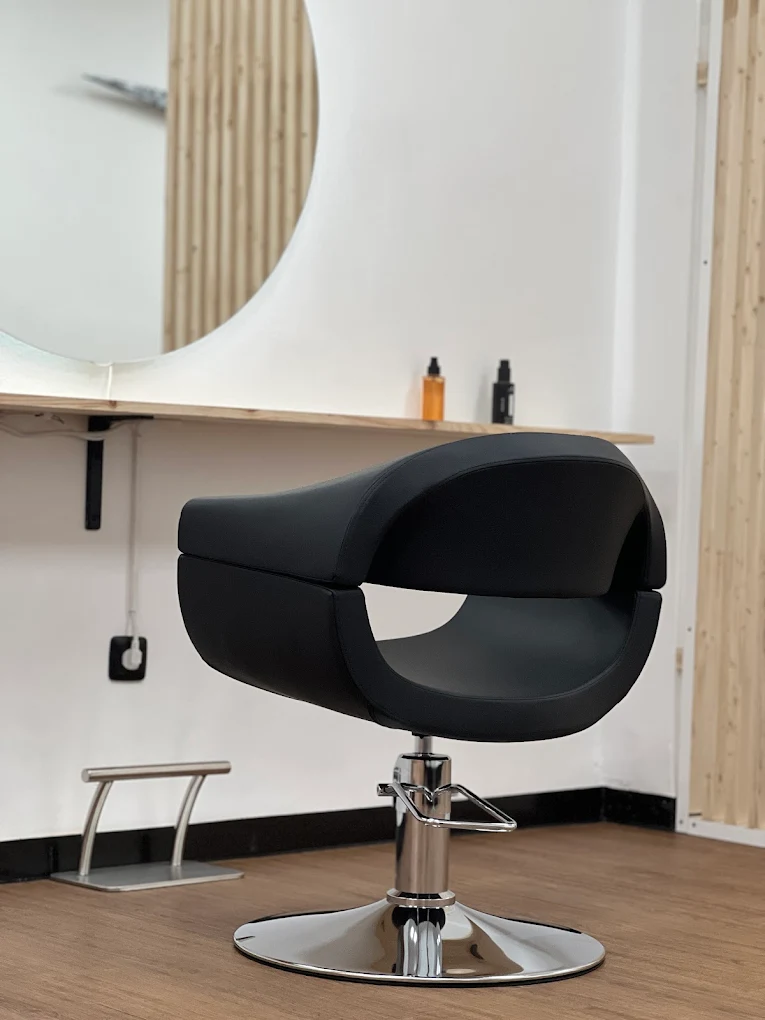 Interior de la peluquería Isa Jiménez, Vera